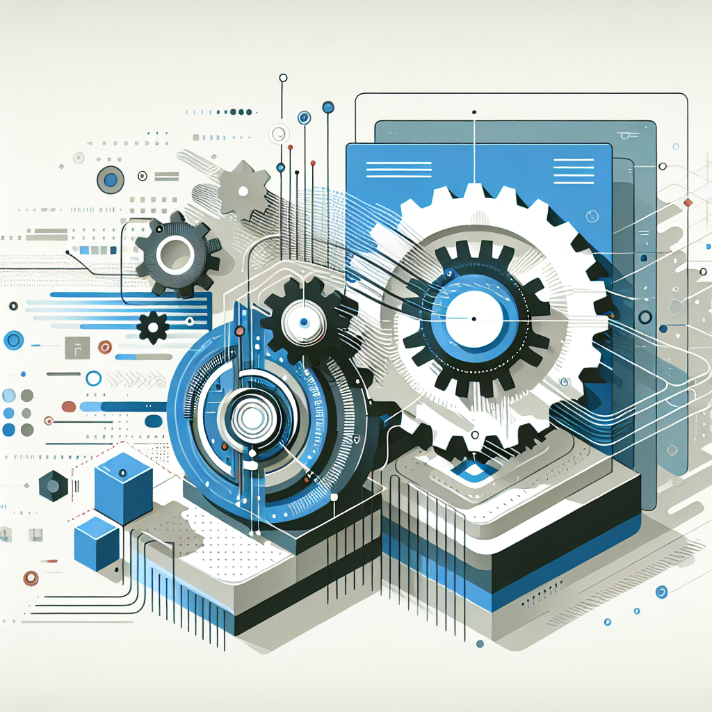 Ilustración técnica para: Transformando la Productividad con la IA Generativa en el Desarrollo de Software