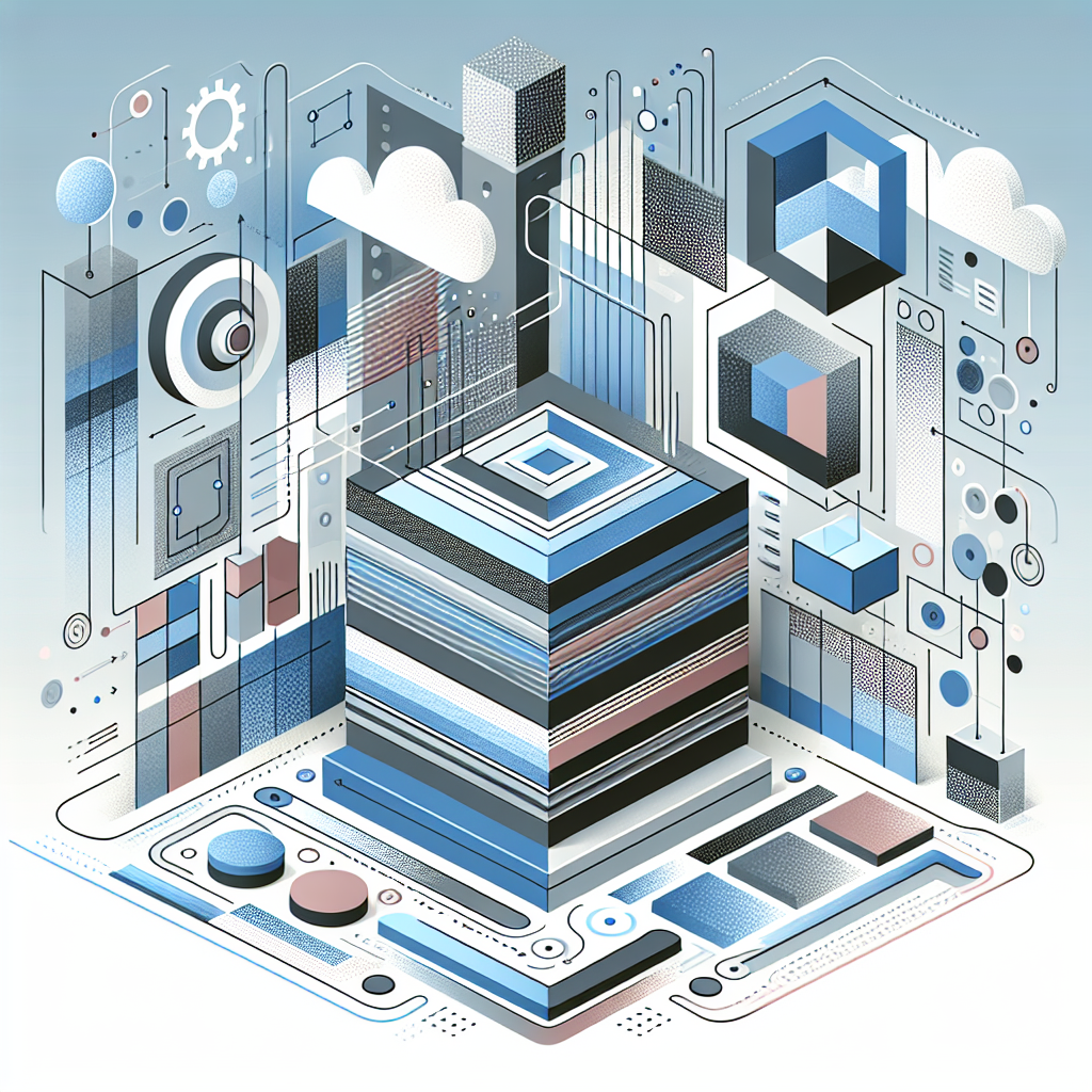 Ilustración técnica para: ¿Qué es la Arquitectura de Microfrontend? Descubre Cómo Transformar Tu Frontend