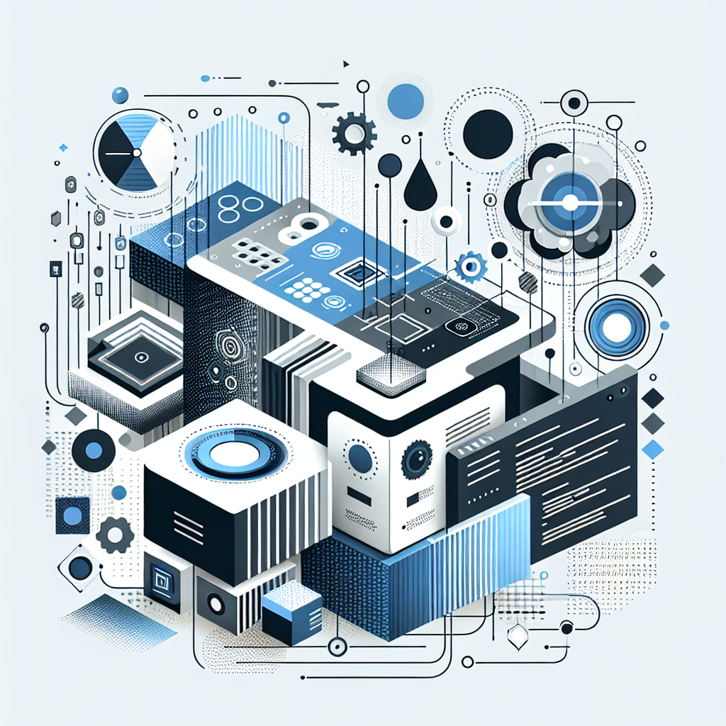 Ilustración técnica para: Transformando tus Aplicaciones Web con la Arquitectura de Microservicios: Beneficios y Mejores Prácticas