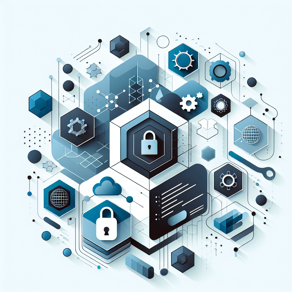 Ilustración técnica para: Asegura tus Microservicios Java con Spring Security y OAuth2: Implementación práctica y guías esenciales