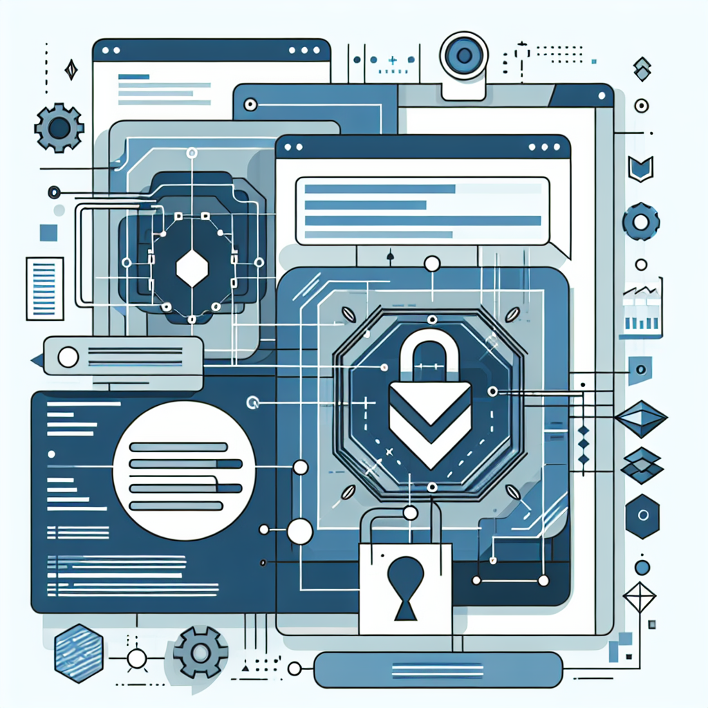 Ilustración técnica para: Cómo Implementar un Sistema de Autenticación Segura en Aplicaciones Web con JWT y OAuth2