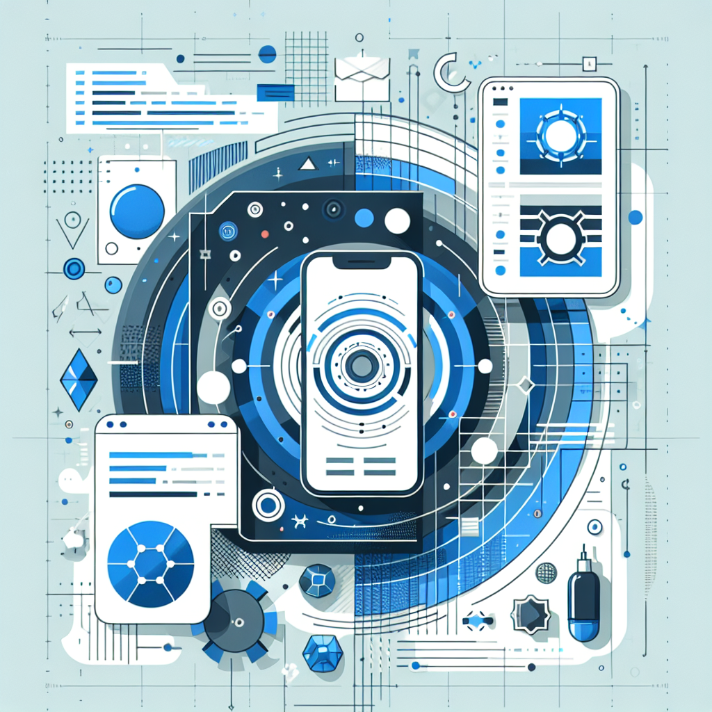 Ilustración técnica para: Desarrollo de Aplicaciones Progresivas: Guía Completa para Crear PWAs con Tecnologías Modernas