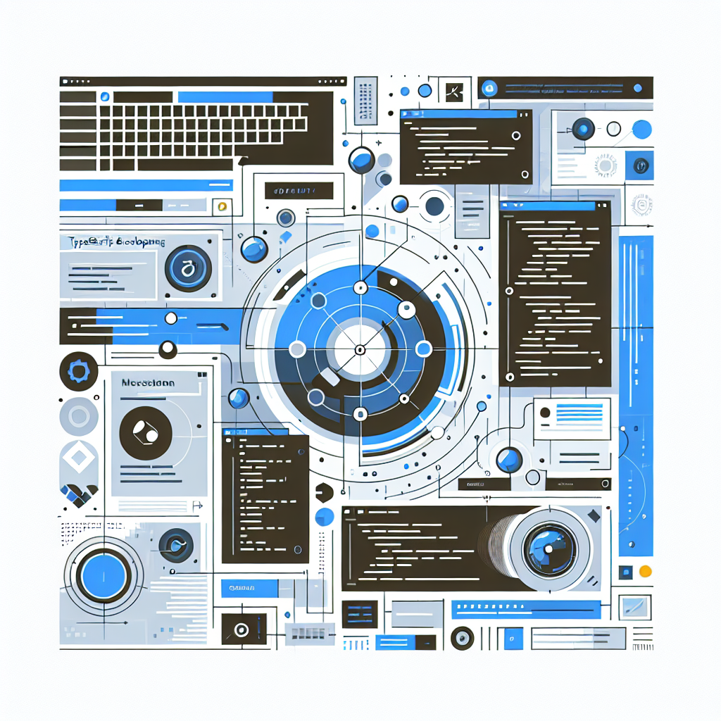 Ilustración técnica para: Domina el Desarrollo con TypeScript: Mejores Prácticas y Estrategias para 2024