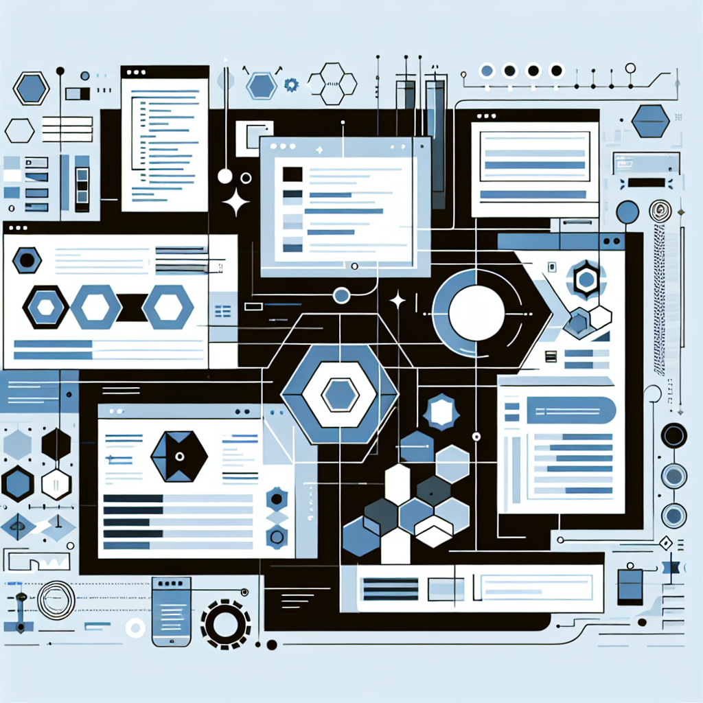 Ilustración técnica para: Mejores Prácticas para la Gestión de Estado en Aplicaciones React: Eficiencia y Escalabilidad