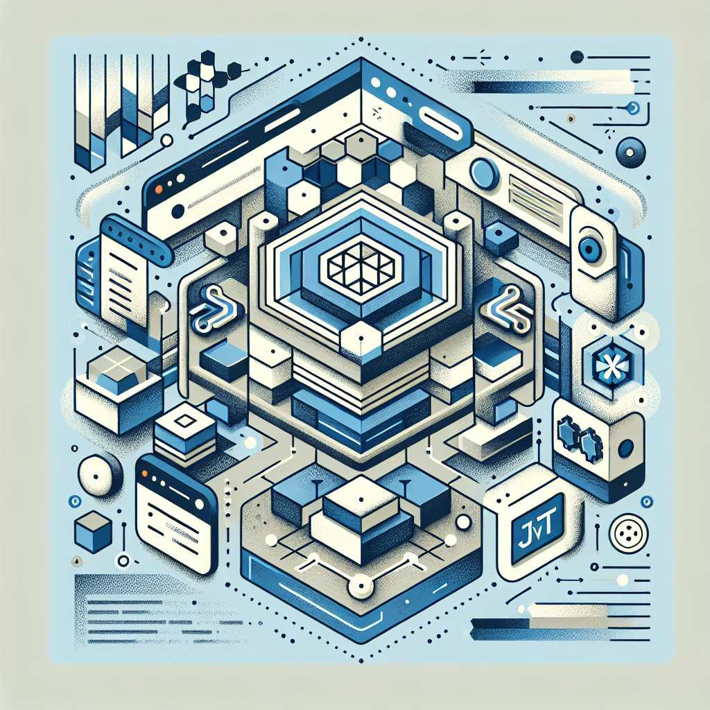 Ilustración técnica para: Guía Completa para Implementar Sistemas de Autenticación Basados en JWT en Aplicaciones Web Modernas
