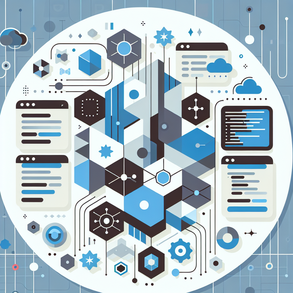 Ilustración técnica para: Guía Completa sobre la Implementación de GraphQL en Aplicaciones Web