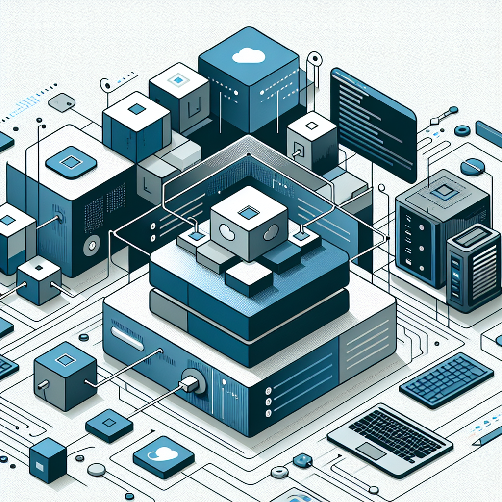Ilustración técnica para: Guía Completa para la Implementación de Kubernetes en Aplicaciones Modernas
