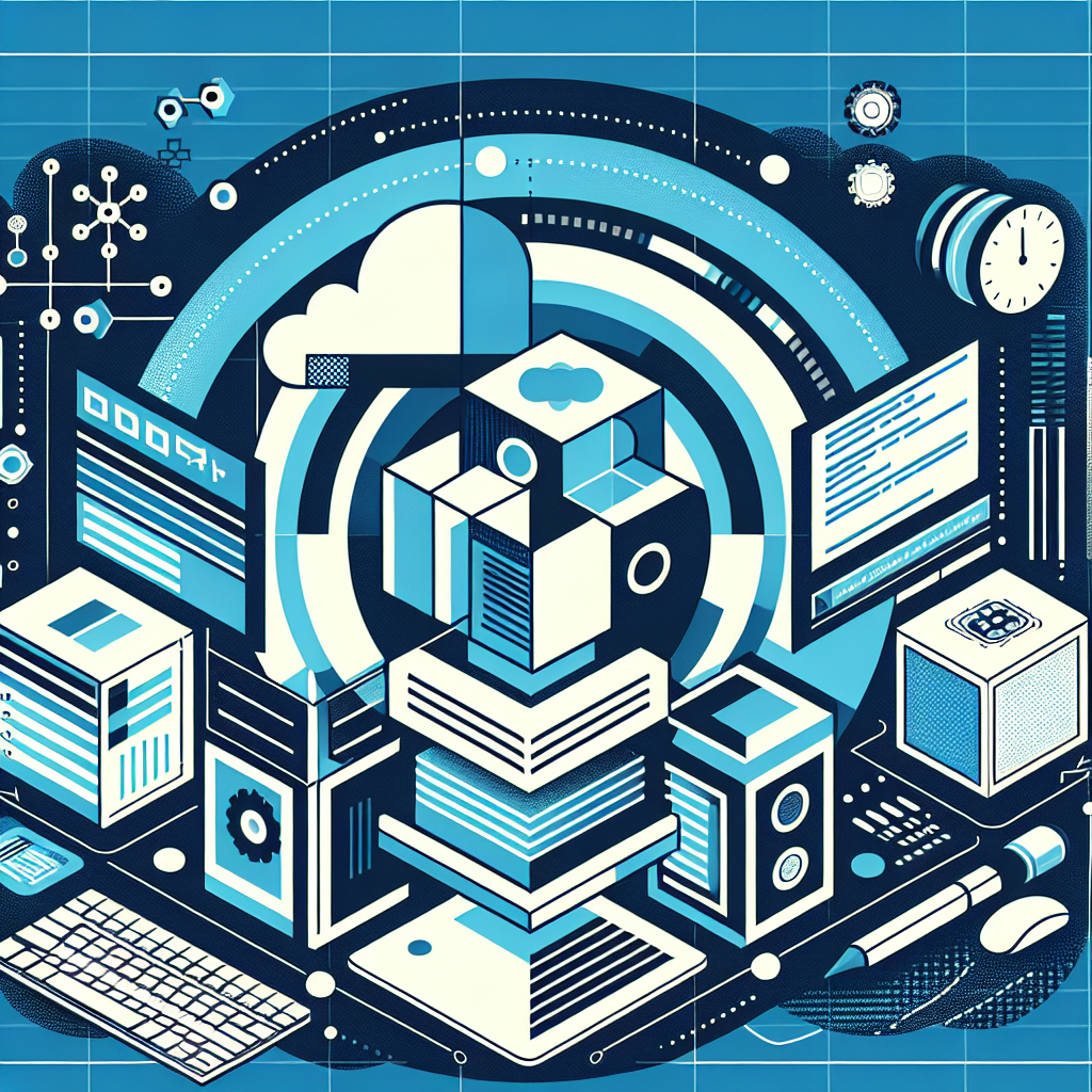 Ilustración técnica para: Implementación de Microservicios con Docker: Guía Práctica para Desarrolladores