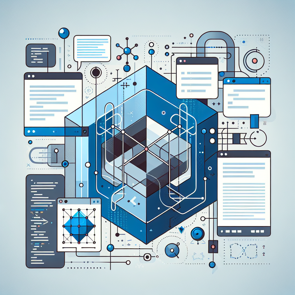 Ilustración técnica para: Introducción a la Programación Cuántica con Qiskit: Desbloqueando el Futuro de la Computación