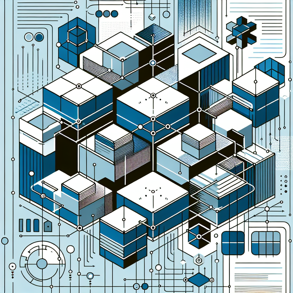 Ilustración técnica para: Todo lo que necesitas saber sobre la arquitectura de microservicios en el desarrollo moderno