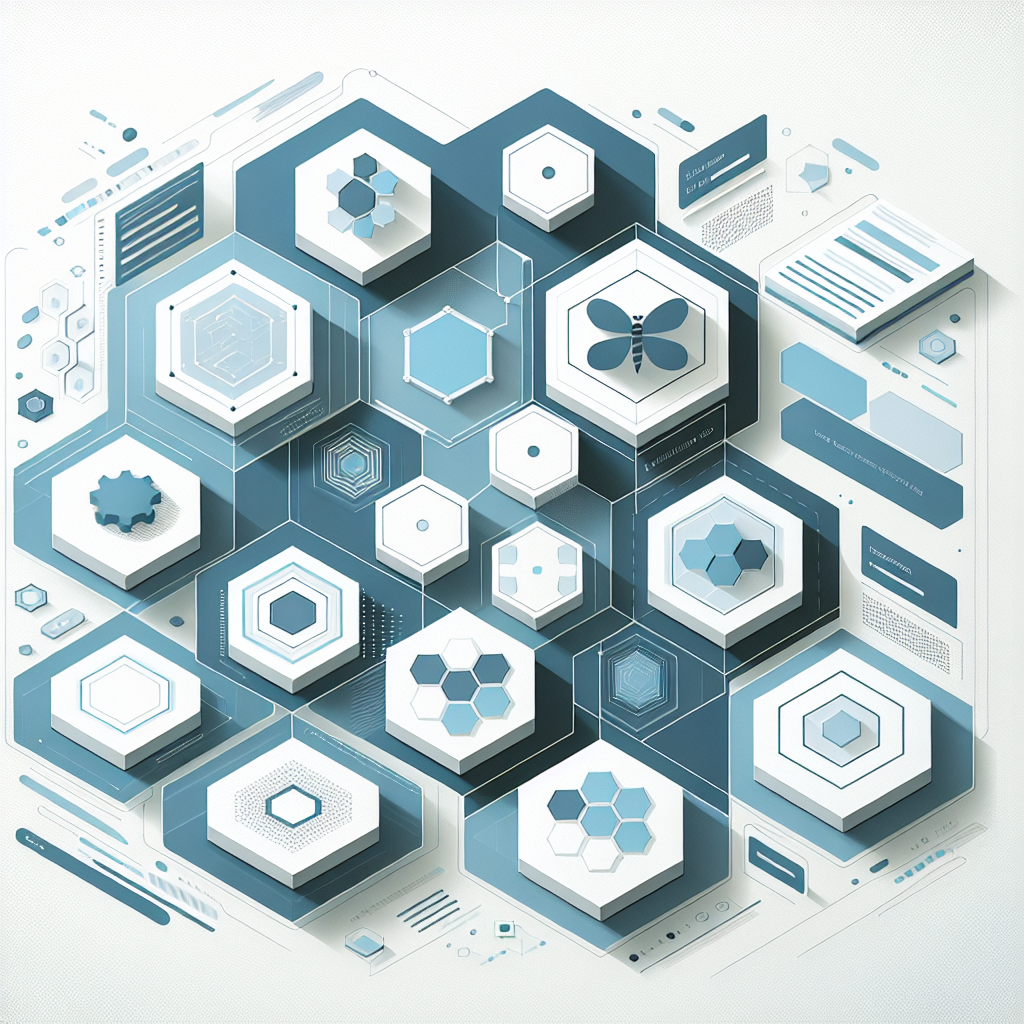 Ilustración técnica para: Microservicios con Java y Spring: Arquitectura Hexagonal para Diseños Resilientes