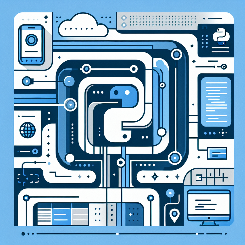 Ilustración técnica para: Descubre la Programación Asincrónica en Python con Asyncio: Mejora el Rendimiento de tus Aplicaciones
