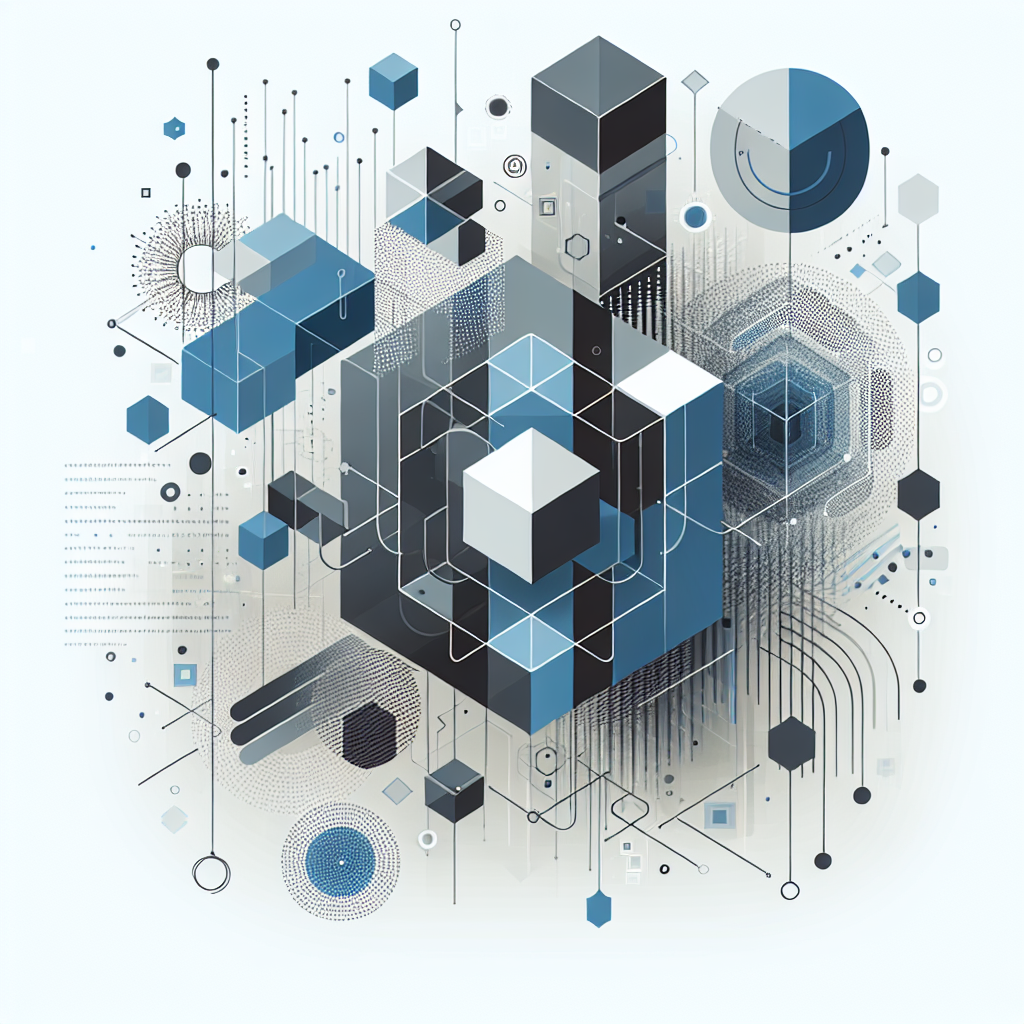 Ilustración técnica para: Transformando el Desarrollo de Software: La Revolución de la Programación Cuántica