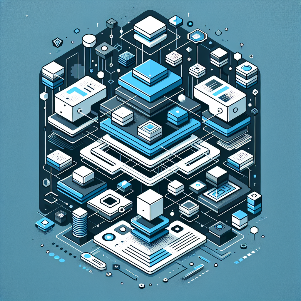 Ilustración técnica para: Domina el Principio de Separación de Responsabilidades en Arquitectura de Software