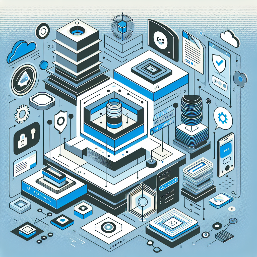 Ilustración técnica para: Spring Security: Implementación de Autenticación y Autorización en Aplicaciones Empresariales