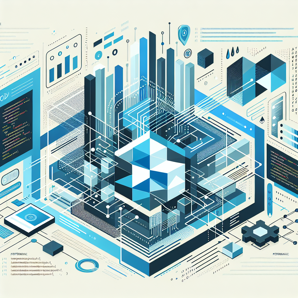 Ilustración técnica para: Construye Aplicaciones de JavaScript con WebAssembly: Una Nueva Era en el Rendimiento