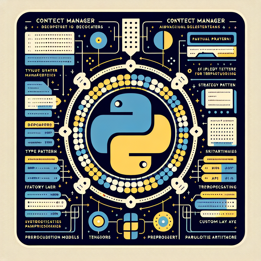 Ilustración técnica para: Cómo Optimizar la Gestión de Recursos en Training con Context Managers en Python
