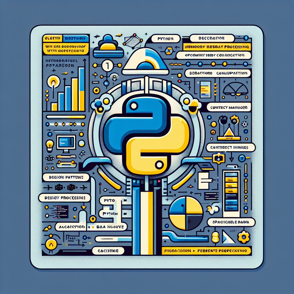 Ilustración técnica para: Optimización de la memoria en pipelines de IA mediante generators en Python: Implementación avanzada y mejores prácticas