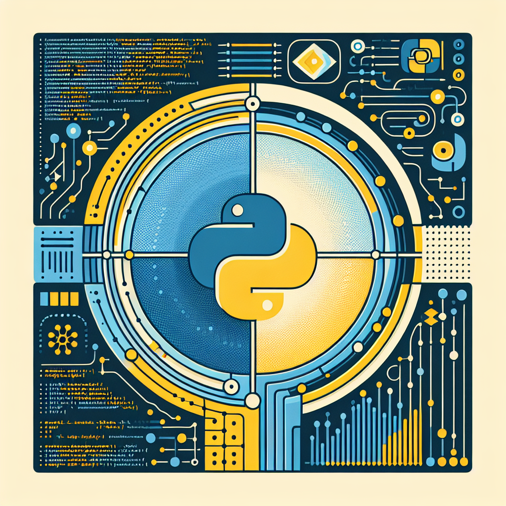 Ilustración técnica para: Cómo implementar async/await en Python para optimizar la inferencia concurrente en modelos de IA