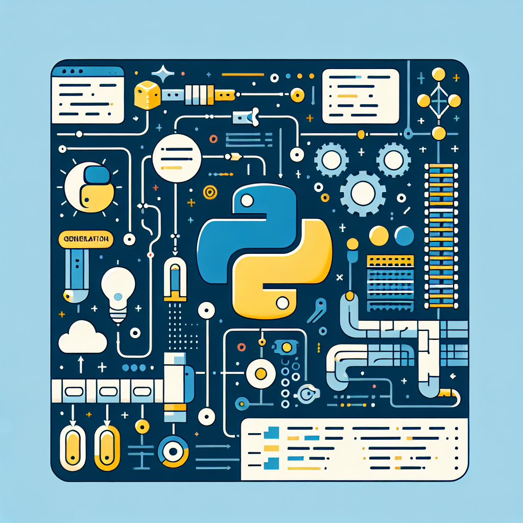 Ilustración técnica para: Optimización del memory footprint en Machine Learning mediante generators en Python: técnicas avanzadas para IA escalable