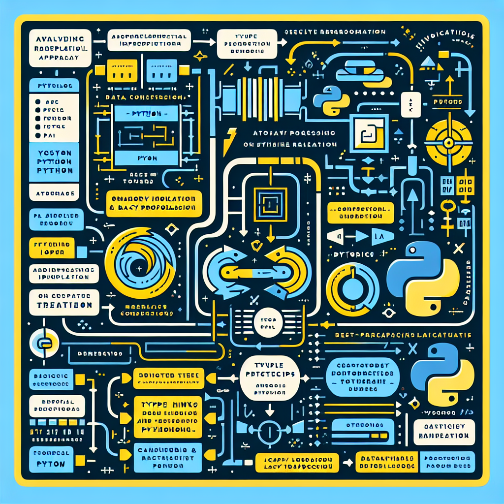 Ilustración técnica para: Optimización de memoria en pipelines de Machine Learning usando generators en Python