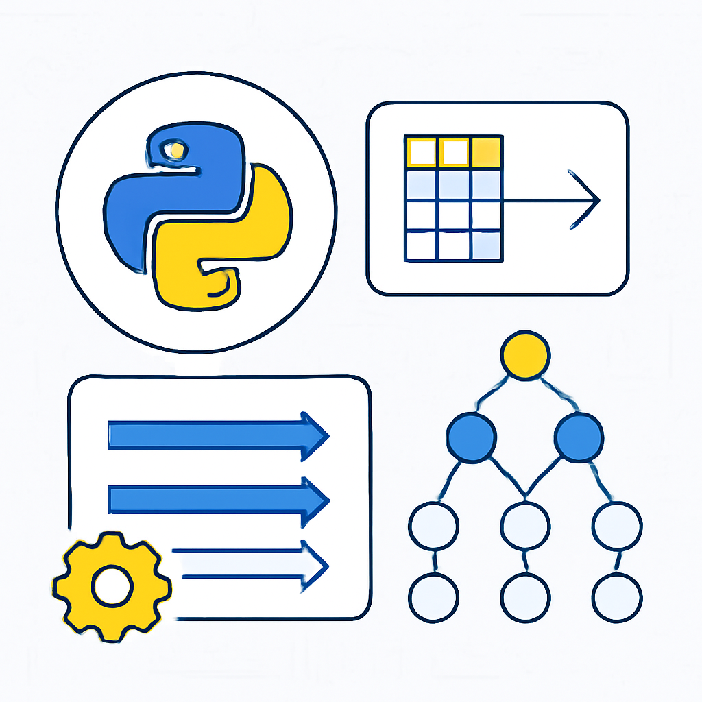 Ilustración técnica para: Optimización avanzada del rendimiento en modelos de IA con Numba en Python