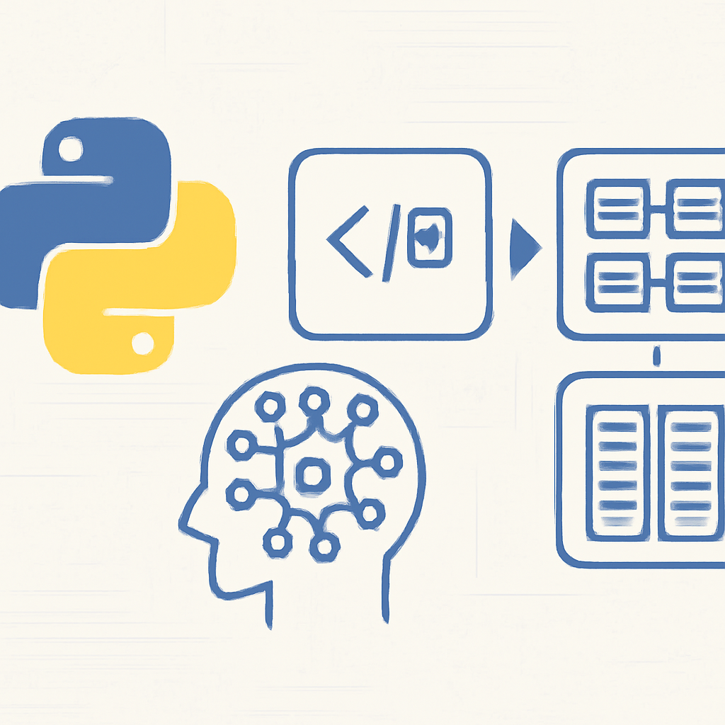 Ilustración técnica para: Optimización avanzada de código Python en IA con Numba: Acelera tus algoritmos de Machine Learning