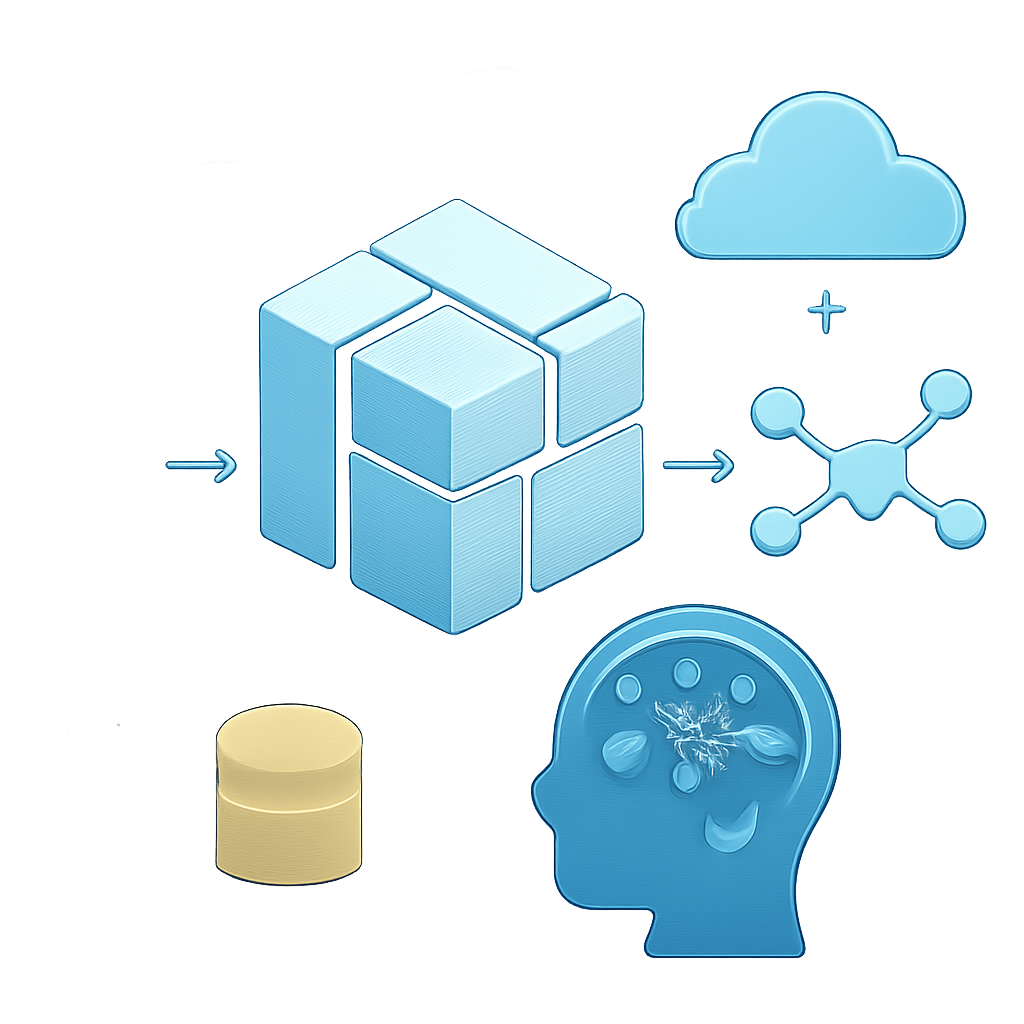 Ilustración técnica para: Bases de Datos Vectoriales en IA: Arquitectura Interna y Aplicaciones en Búsqueda Semántica con Pinecone y Milvus
