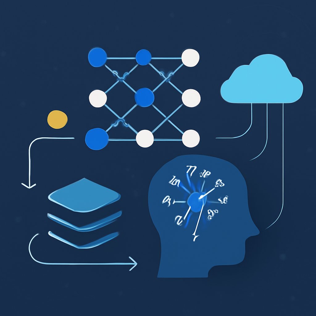 Ilustración técnica para: MLOps End-to-End: Diseño e Implementación de un Pipeline Completo en AWS SageMaker