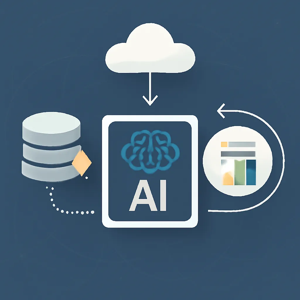 Ilustración técnica para: Bases de Datos Vectoriales en IA: Arquitectura Interna y Casos de Uso para Búsqueda Semántica Avanzada