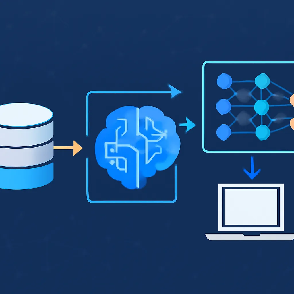 Ilustración técnica para: Optimización de Inferencia para Modelos de IA en Dispositivos Edge: Técnicas y Estrategias Avanzadas